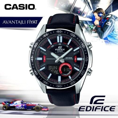 Casio EFV-C100L Edifice Men Wristwatch Clock 10 Year Battery Life-100 ORIGINAL-REFUND GUARANTEE, brand men sports waterproof