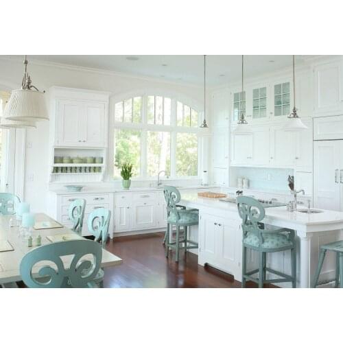 2017 solid wood painted kitchen cabinets armadio da cucina granite countertop wooden modular kitchen furnitures S1606049