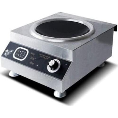 Commercial Electromagnetic oven Concave induction cooker 5000W power household Electromagnetic furnace cooking Heat food 1pc