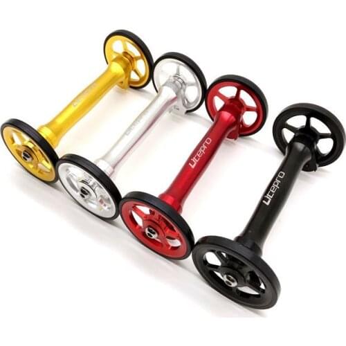 Folding Bicycle Racks Easy Wheel Extension Block Telescopic Rod for Brompton
