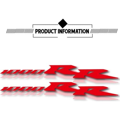 New motorcycle bicycle reflective waterproof sticker logo MOTO helmet laptop luggage sticker for honda cbr 1000 rr CBR 1000RR