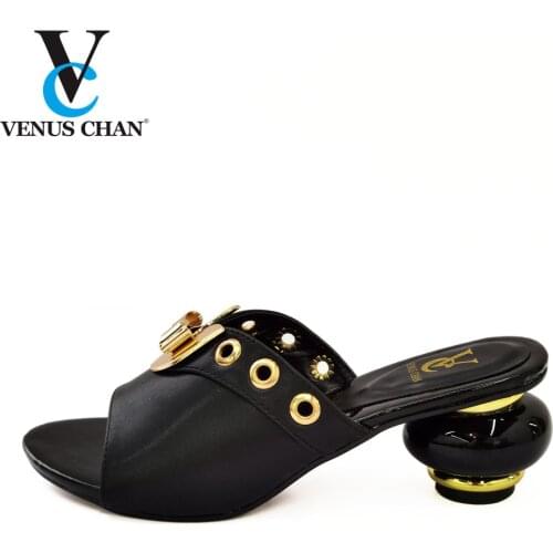 Nigerian Women Party Pumps High Heels Summer High Heeled Shoes for Women High Quality African Wedding Shoes Luxury Women Shoes