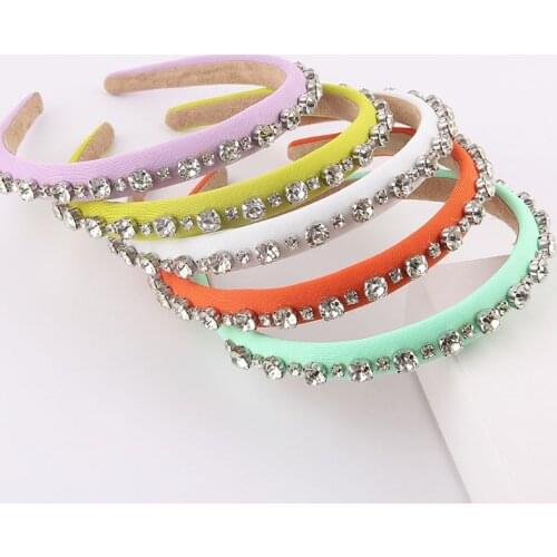 Bandeau Cheveux Bedazzled Headband Hair Accessories Diamond Headbands for Women