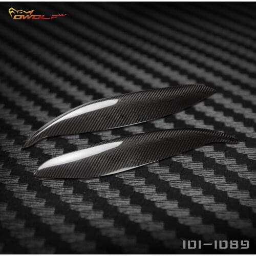 For Honda Civic 1999-2000 Carbon Fiber Famp Eyebrow 2Pcs