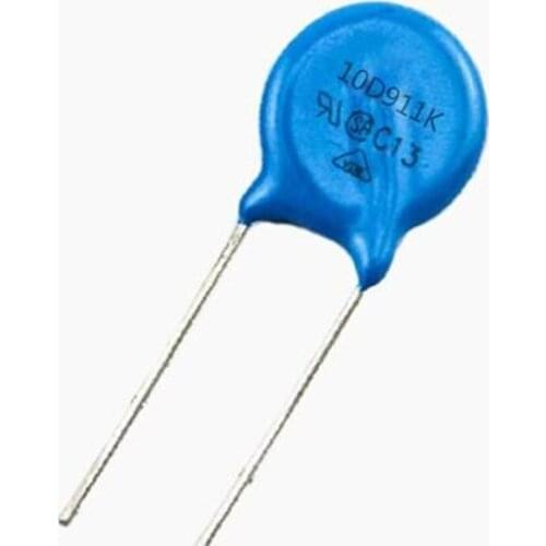 50pcs Varistors 10D911K 910K Metal voltage dependent resistor