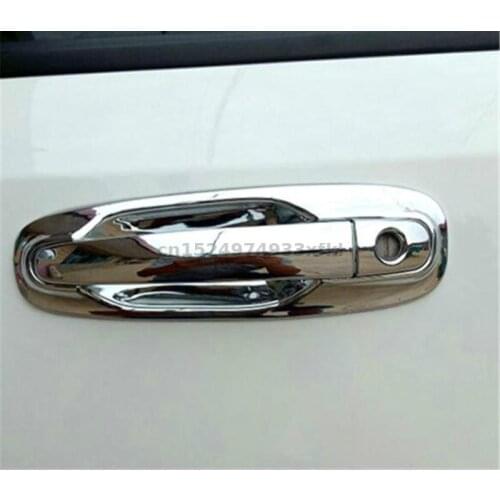 ABS Chrome Car Outer Door Handle Cover Protection Covers For Chevrolet Optra Lacetti Daewoo Nubira 2005-2008 Car stylig