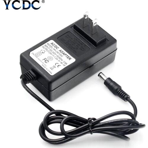 24V 1A Power Supply Adapter Transformer Charger For LED Strip Lights Routers CCTV Camera VCD Palyer Game Machines US/EU Plug