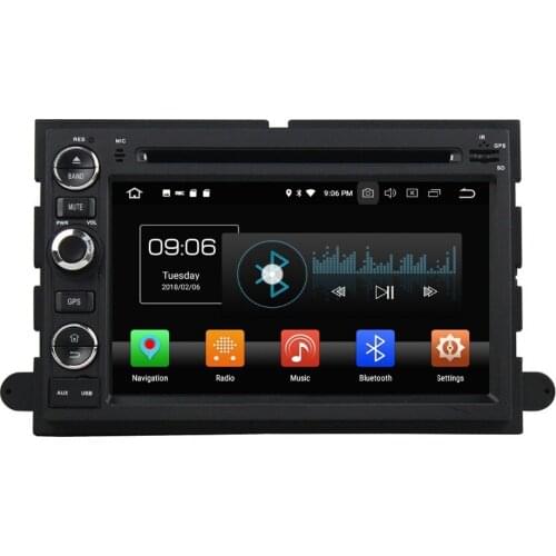 Android 8.0 Octa Core Car Multimedia DVD GPS Head Unit for Ford Fusion Explorer F150 Edge Expedition Radio Bluetooth Mirror-link