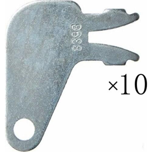 10x 8H5306 Master Disconnect Ignition Key For Cat Caterpillar Equipment Battery
