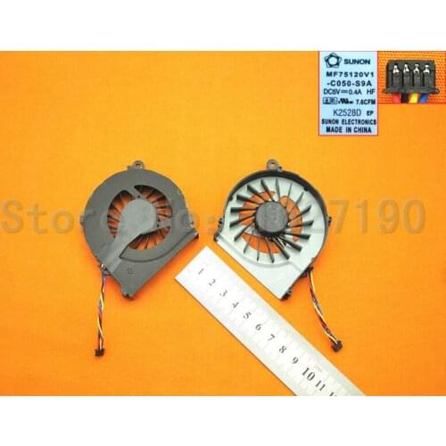 New Laptop Cooling Fan For HP Pavilion G4-1000 G6-1000 G7-1000/CQ58-B Cooler PN: MF75120V1-C050-S9A DFS531105MC0T