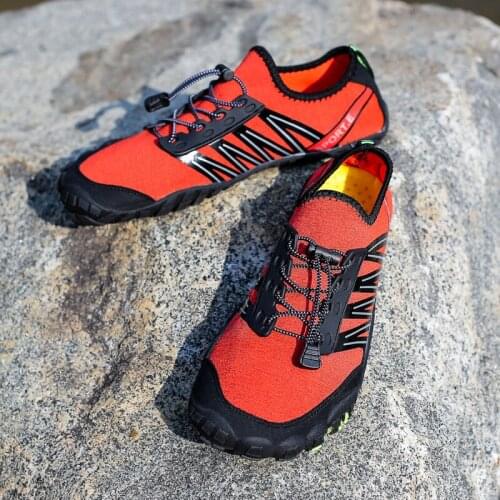 Large size upstream shoes, swimming shoes, wading diving shoes, yoga shoes, climbing five-toed shoes