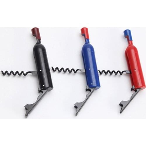 Waiters Corkscrew Folding Bottle Opener for Beer and Wine Bottles for Waiters, Sommelier and Bartenders, ABS+ Stainless Steel