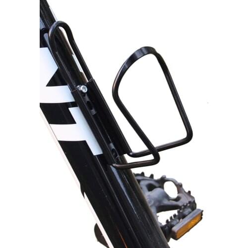Aluminum Alloy Bike Bicycle Cycling Drink Water Bottle Rack Portable Outdoor Racks New Holder Cage Useful Drinking Cup Bike Part