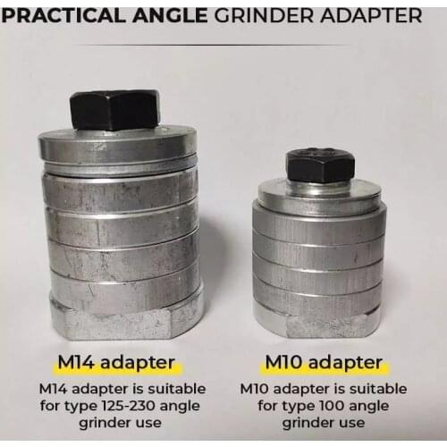 Angle Grinder To Grooving Machine Adapter
