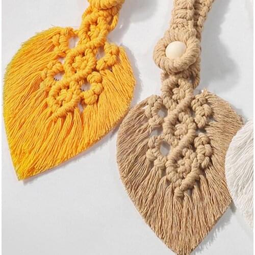 2021 Handmade Curtain Tieback Curtains Tieback Straps Tassel Home Decor Drapery Buckle Holdback Decor for Curtain Accessories