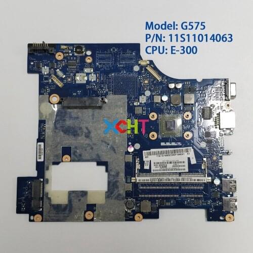 11S11014063 PAWG0 LA-6757P w E-300 EME300GBB22GV cpu 1 RAM Slot for Lenovo G575 NoteBook PC Laptop Motherboard Mainboard