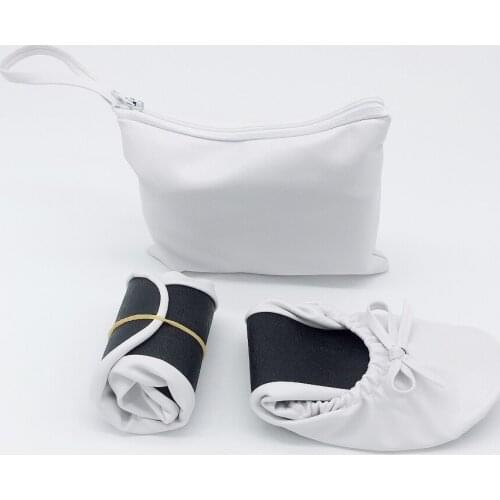 Free shipping! Hot Selling Night club gold flat dance shoes ballerina folding shoes pumps disposable ballet shoes
