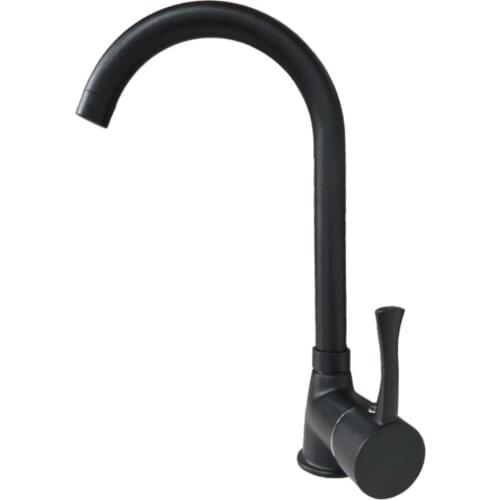 Black Kitchen Sink Faucet Kitchen Faucet Contemporary Dual Holder Dual Hole Clean Water Tap Sprayer Head