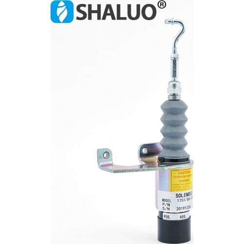 DC24V SA-3765-24 Diesel Engine Fuel Shut Off Solenoid Genset parts 24V 1751/SA-3765-24