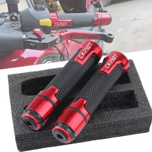 For KYMCO CK250T CK 250 T CK 250T 7/8'' 22mm Motorcycle knobs Anti-Skid scooter Handle ends Grips Bar Hand Handlebar With CK250T