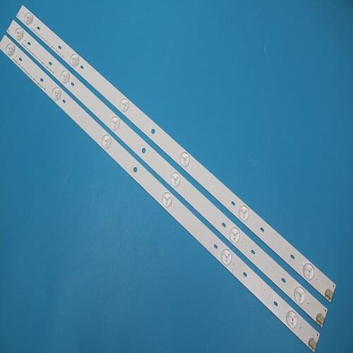 Kit 3 PCS 6LEDs 627mm LED backlight strip for Toshiba 32"TV SVT320AF5 32P1300 32P1400 32P1400VT 32P1400VE 32P1400D 32P2400VT