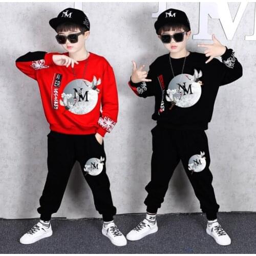 Boys Clothing Set Christmas Cartoon Deer Children Clothing Sets Kids Clothes Boy Suits For Boys Clothes Kids Sport Tracksuit