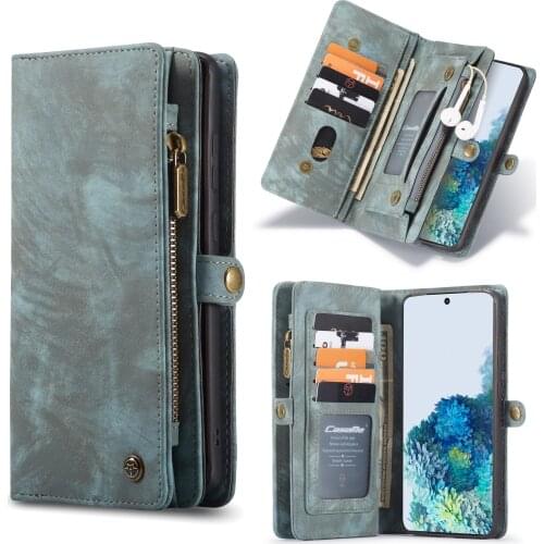 Leather Cases for Samsung Galaxy S21 S20 Ultra Plus FE S10 S9 S8 Plus Wallet Card Cover for Samsung Note 20 Ultra A51 A71 A21S