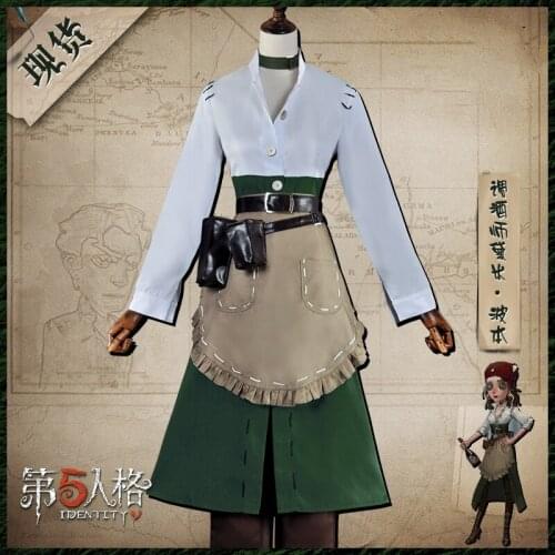 Hot Game Identity V Bartender Cosplay Costume Original Skin Outfit Carvinal Halloween Costumes For Women