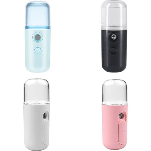 Facial Handheld USB Sprayer Body Nebulizer Spray Nano Mist Moisturizing Skin Care Beauty Machine Air Humidifier Face Steamer