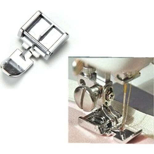 Hot sell 1PC Single Sides Metal Zipper Presser Foot Feet For Household Snap-on Sewing Machine Brother Singer Janome 5BB5595