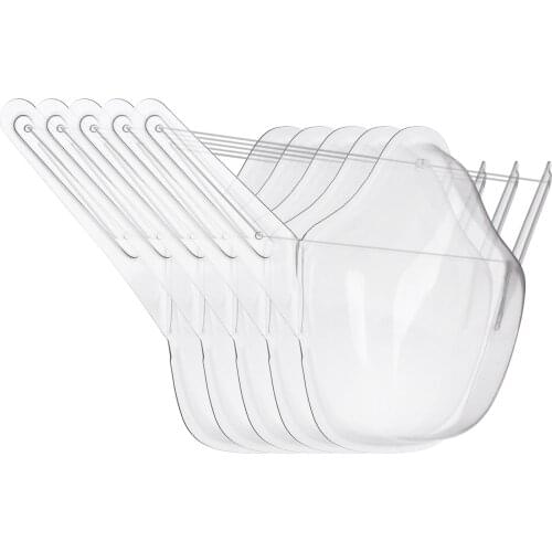 Transparent Visible Face Mask Skin Care Clear Lip Language Reusable Fog PET Durable Face Mask Shield 3/5PCs mascaras faciais