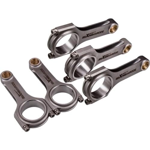 Foeged 4340 Connecting Rod for Volvo S60 R 2.5L Conrod Con Rod Bielle ARP Bolts Crankshaft Piston Pin Balanced Shot Peened