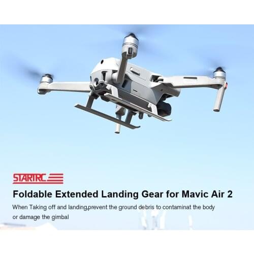 Foldable Support Leg Heightening Landing Gears Protectors for DJI Mavic Air 2 Drone Accessories