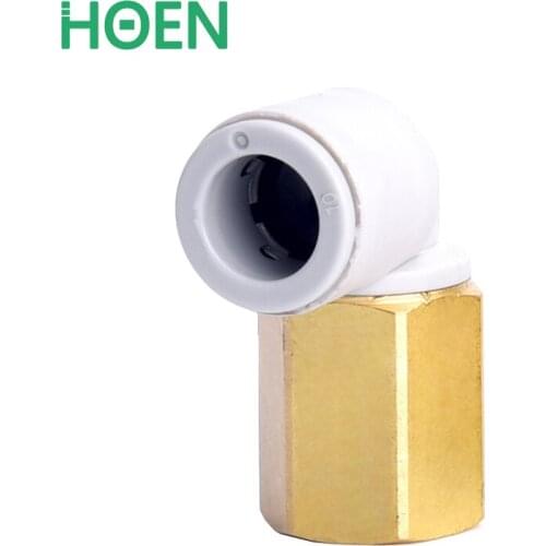 SMC Type Fitting KQ2LF Series Pneumatic Female Elbow Connector Tube Air Push In Fitting KQ2LF04-M5 KQ2LF06-M5 KQ2LF08-01