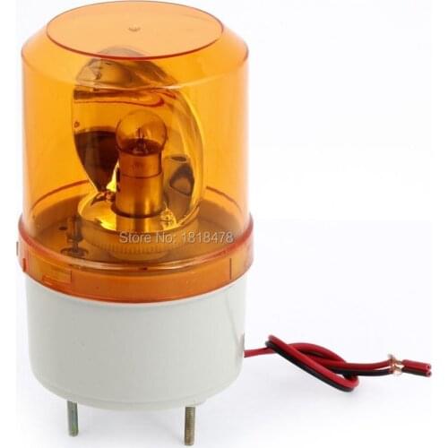 LTE-1081 DC12V DC 24V AC220V AC110V 5W Flash Strobe Light Industrial Signal Warning Lamp Yellow