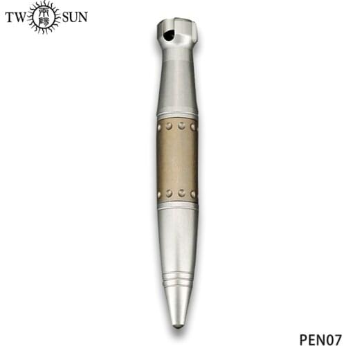 TWOSUN Titanium Alloy Mini Tactical Pen Defensive Pen Writing Office Portable EDC Equipment Outdoor Tools