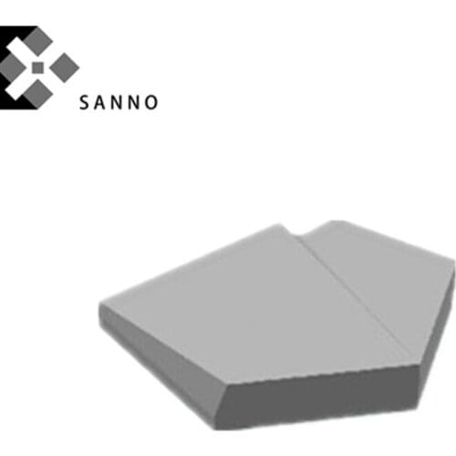 YG6 / YG8 / YT5 E239 / E242 / E244 / E247 D39.5-D47 E2 brazen inserts cnc carbide blade for make straight flute& twist drills