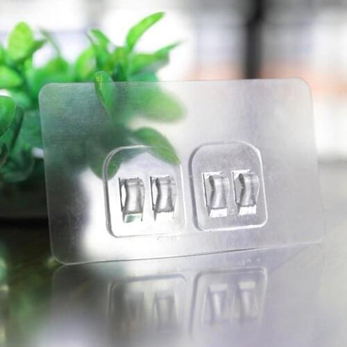 10pcs Punch-Free Non-Marking Screw Stickers Wall Picture Hook Invisible Traceless Hardwall Drywall Picture Hanging Kit Supplies