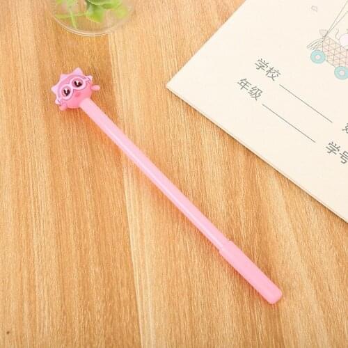 20 PCs Cute Cartoon Baby Gel Pen Creative Learning Stationery Ball Pen Office Supplies Signature Pen Factory Wholesale