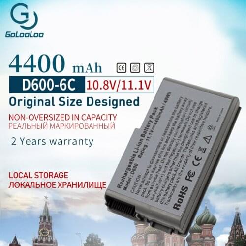 6 Cell Battery For Dell D505 D530 D510 D600 6Y270 9X821 BAT1194 C1295 C2603 G2053A01 J2178 M9014 U1544 W1605 YD165 0R160 0X217
