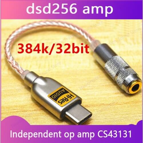 Typec Adapter DAC Mobile Phone TPC Meizu Decoder Hifi Earphone Audio USB Headset Cs43131