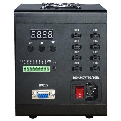 Machine Visual Light Source No Flash Standard Number 8 Channel External passive high and low level LED dimming controller