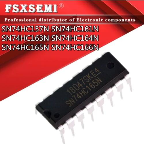 10pcs SN74HC161N 74HC161 DIP-16 4-BIT SYNCHRONOUS BINARY COUNTERS ic