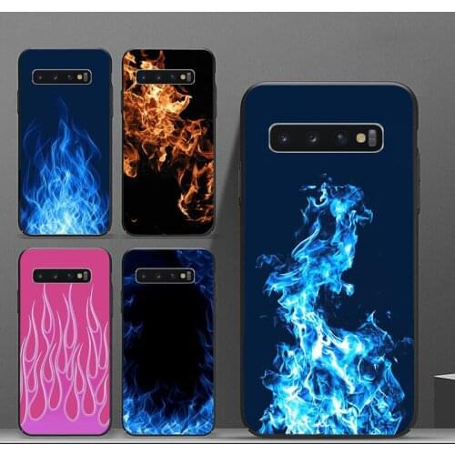 Fashion Flames Phone Case For Samsung galaxy S 8 9 10 20 21 30 A 30 50 51 70 note 10 plus Ultra 5g