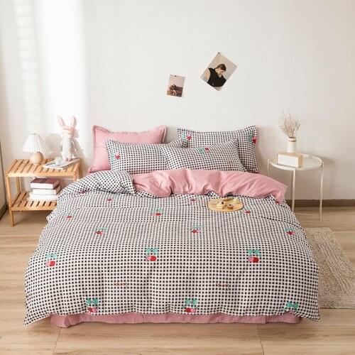 Cartoon Style Comforter Bedding Sets Duvet Cover Bed Sheet Pillowcase Bed Linen Boy Girl Child Bedclothes Comforter Bedding Sets