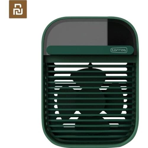 Torras Air Conditioning Fan 180ml 20dB Water Mist Fan Portable USB Mini Office Desktop Electric Cooling Fan Cooler