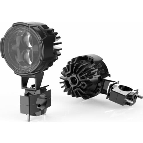 1Pair LED Auxiliary Lights For BMW Motorcycle 60W 6000K Spot Driving LED Fog Lamps For BMW R1200GS F800GS F700GS F650 K1600