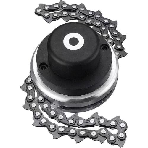 Universal 65Mn Trimmer Head Coil Chain Brush Cutter Garden Grass Trimmer Head Upgraded With Thickening chain For Lawn Mower