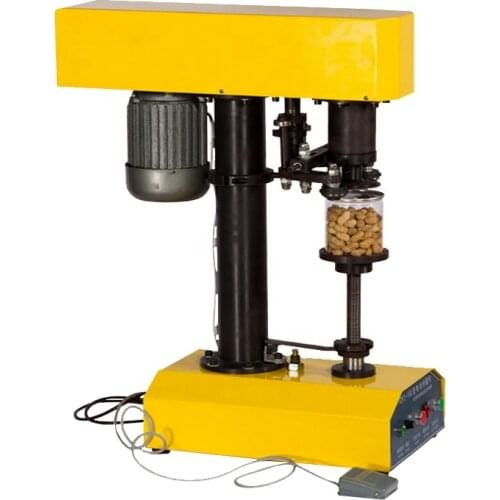 Can seamer machine/glass jar sealing machine/vacuum metal can-lid closing machine