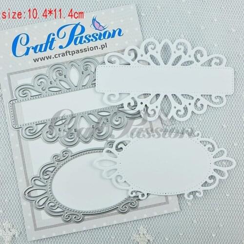 Sirius Mirror, rectangular lace Metal Cutting Dies Stencil Template for DIY Scrapbooking Photo Album Embossing Decorative Cards